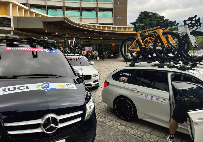 陪著車隊一路往前衝，真正讓補給與接送都跟得上的單車後勤的第5張圖片